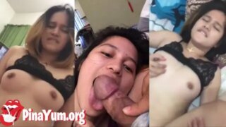 Napangiwi si bebe nakatikim ng big brown tite