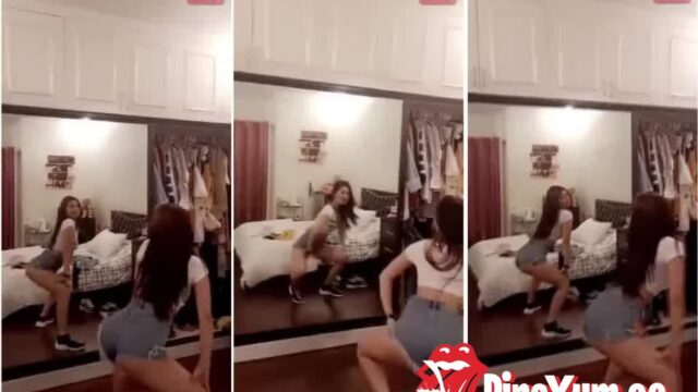 Siobe Lim Nag Pakitang Gilas Sa Harap Ng Salamin