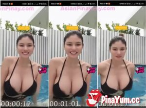 Ana Jalandoni Nipslip Sa Swimming Pool!