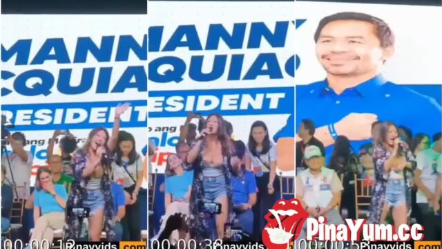 Viral Rufa Mae Quinto Nipple Slip Sa Kampanya Kay Pacquiao